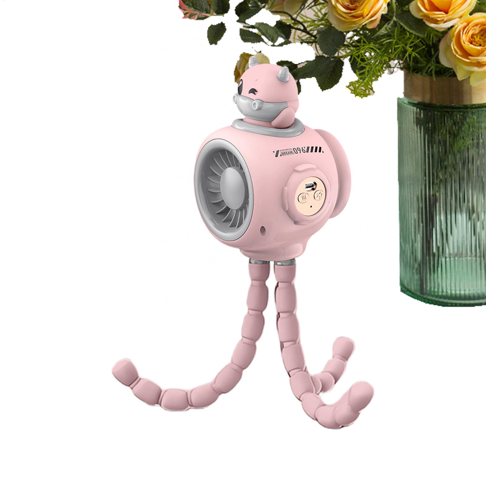 Outdoor Camping Fan - Kinderwagenvernevelingsventilator Clipventilator voor kinderwagen Drie snelheden