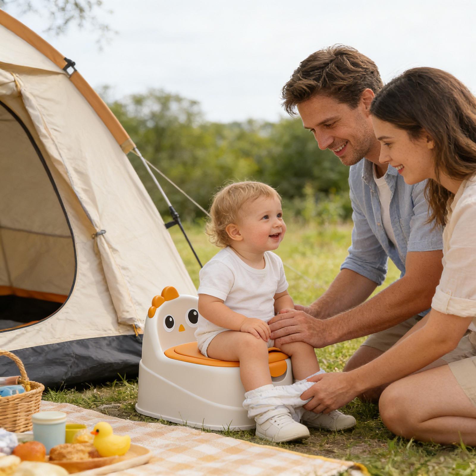 Outdoor Camping Toilet - Zindelijkheidstrainingstoilet Draagbare stoel Zindelijkheidsstoel voor jongens