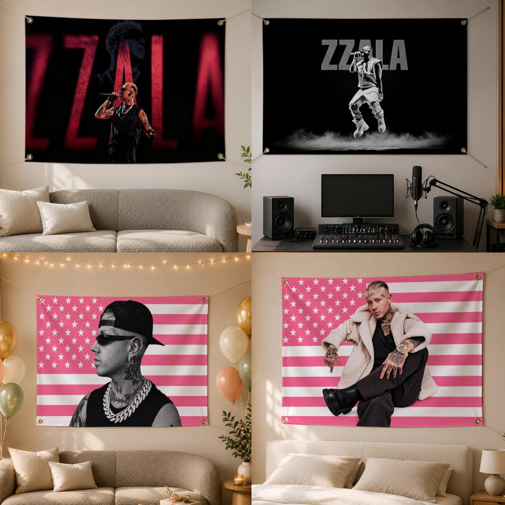 Urban Outdoor Camping - Italiaanse Rapper Lazza Urban Style Vlaggen
