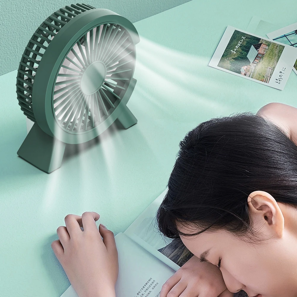 Outdoor Camping Fan - Elektrische miniventilator Draagbare koeling voor laptops