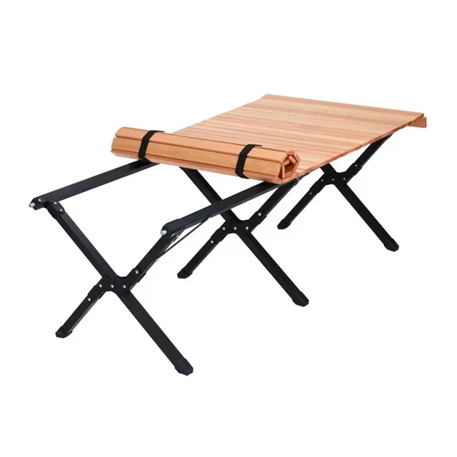 Outdoor Camping Korea - Koreaans draagbaar aluminium houten campingtafel van