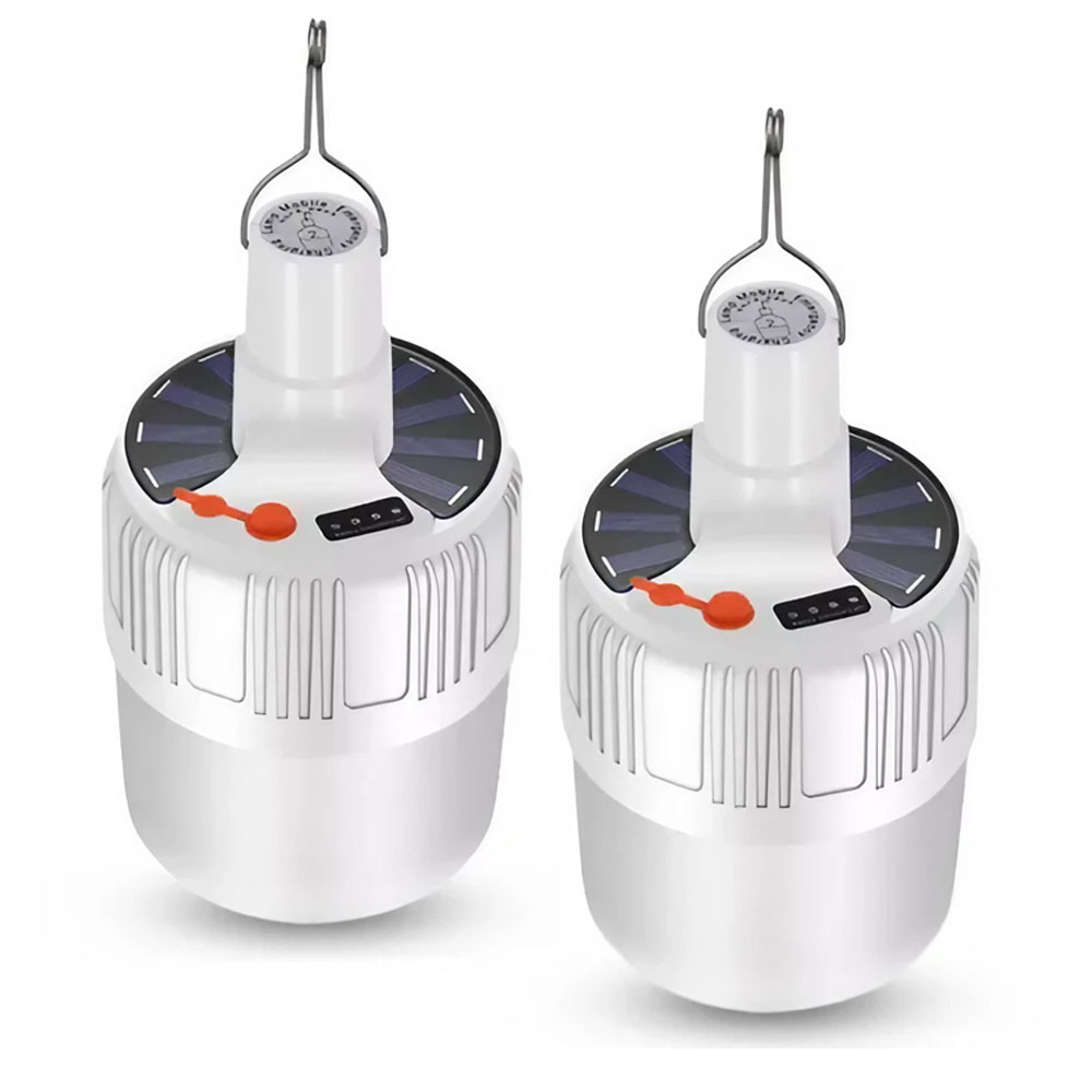 Outdoor Camping Ideas - Zonne-energie USB LED buitenlamp, waterdicht, oplaadbaar,