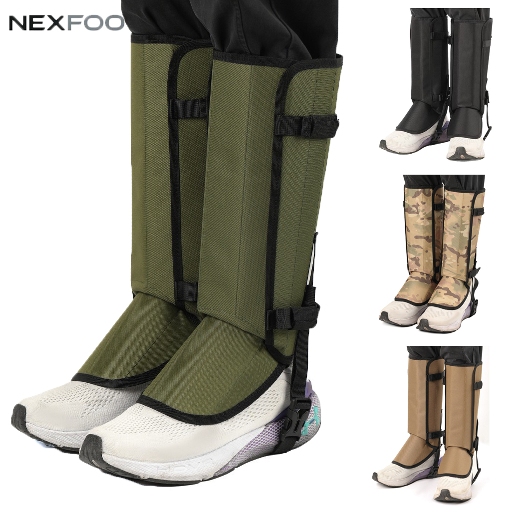 Trekking Gaiters - Anti-slangenbeet wandelbeenkappen Ripstop krasbestendig outdoor sneeuwbeenkappen