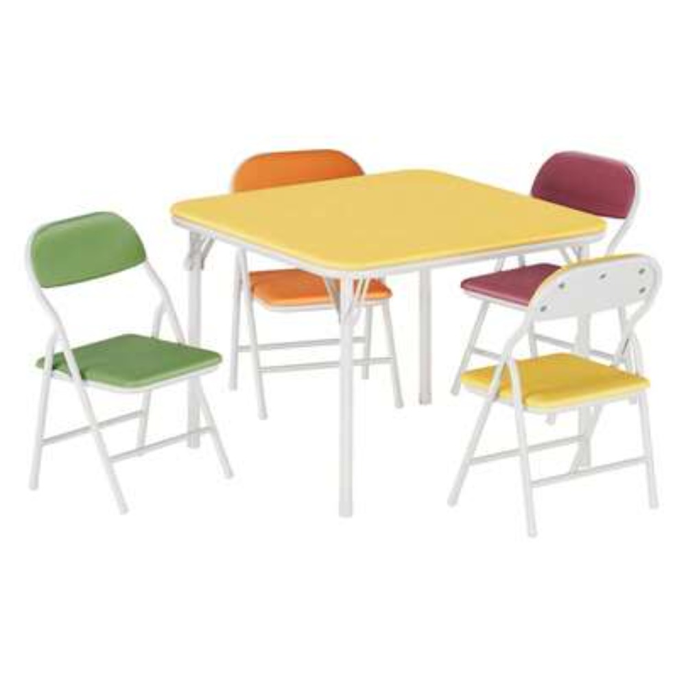 Outdoor Camping Folding Chair - Inklapbare vierkante tafel- en stoelenset voor