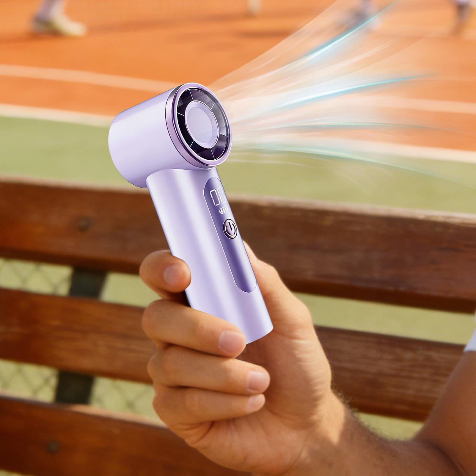 USB oplaadbare mini-handventil - Outdoor Camping Fan recensie en prijs