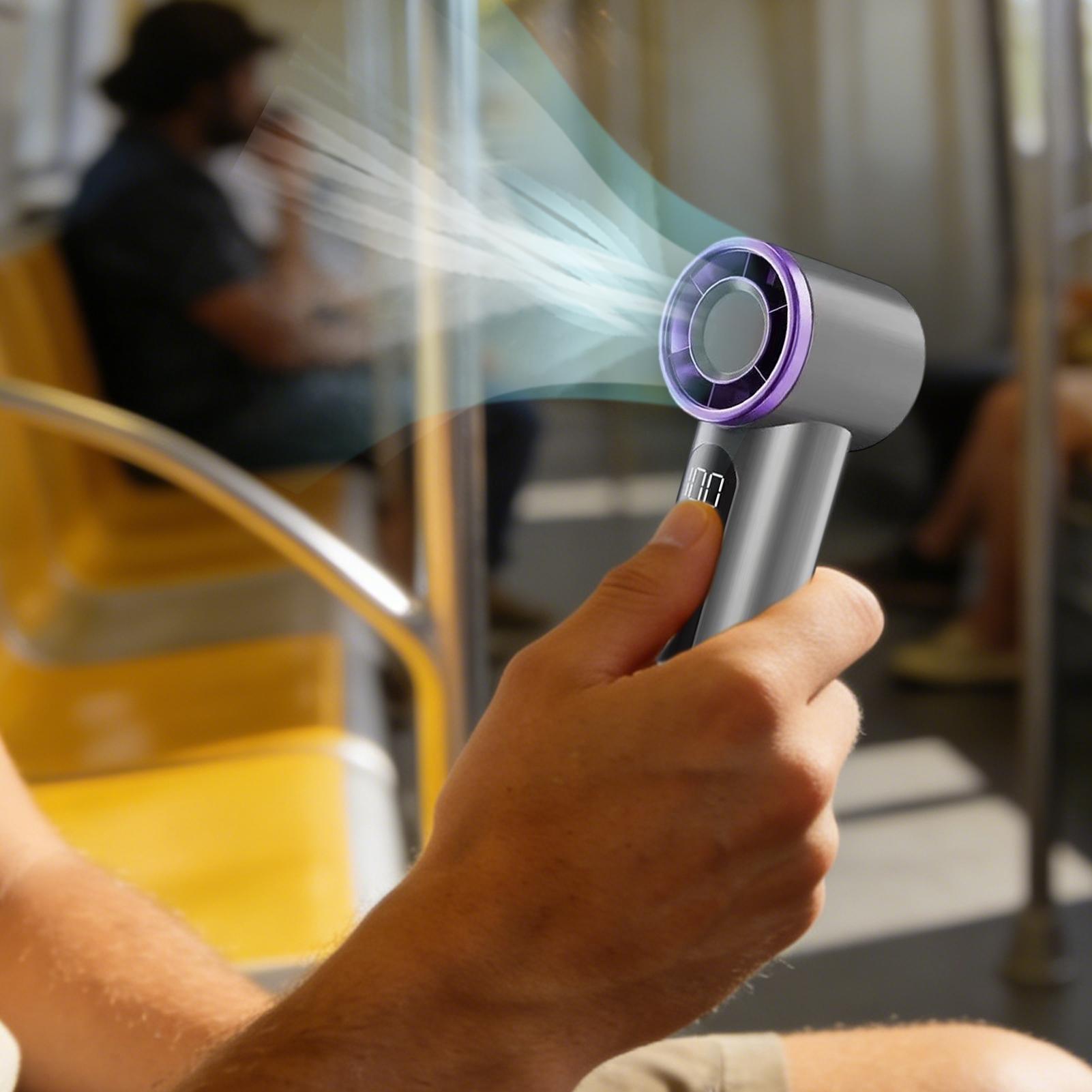 USB oplaadbare mini-handventil - Outdoor Camping Fan recensie en prijs