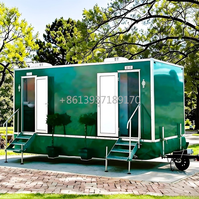 Mobiele toiletwagen met wastaf - Outdoor Camping Toilet recensie en prijs