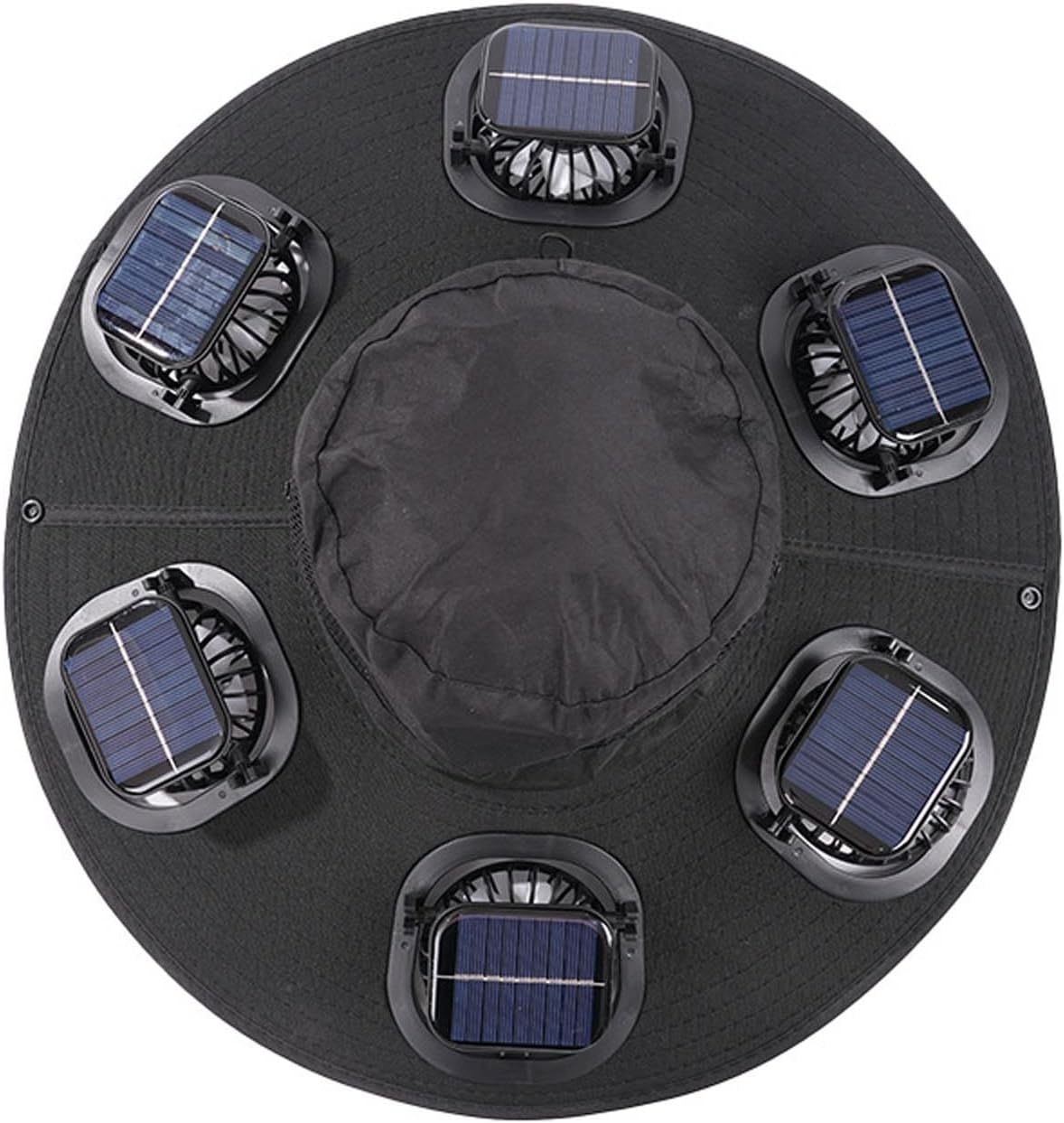 Zonnehoed met 6 ventilatoren,  - Outdoor Camping Fan recensie en prijs