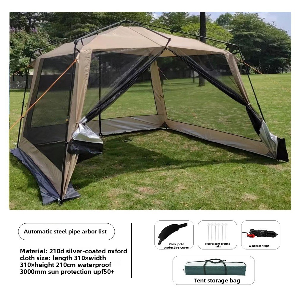 Automatische tent voor buiten, - Outdoor Camping Mosquito Net recensie en prijs