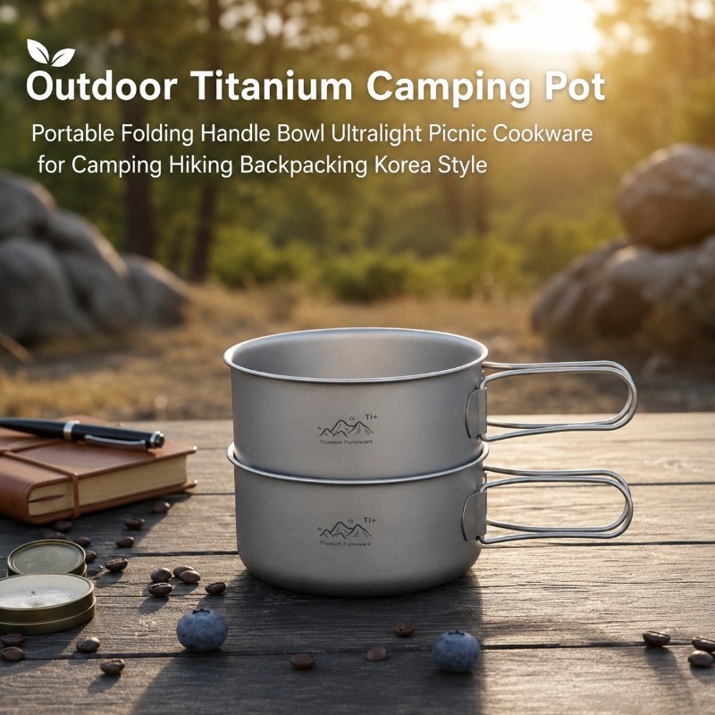 Outdoor Titanium Campingpot Dr - Outdoor Camping Korea recensie en prijs