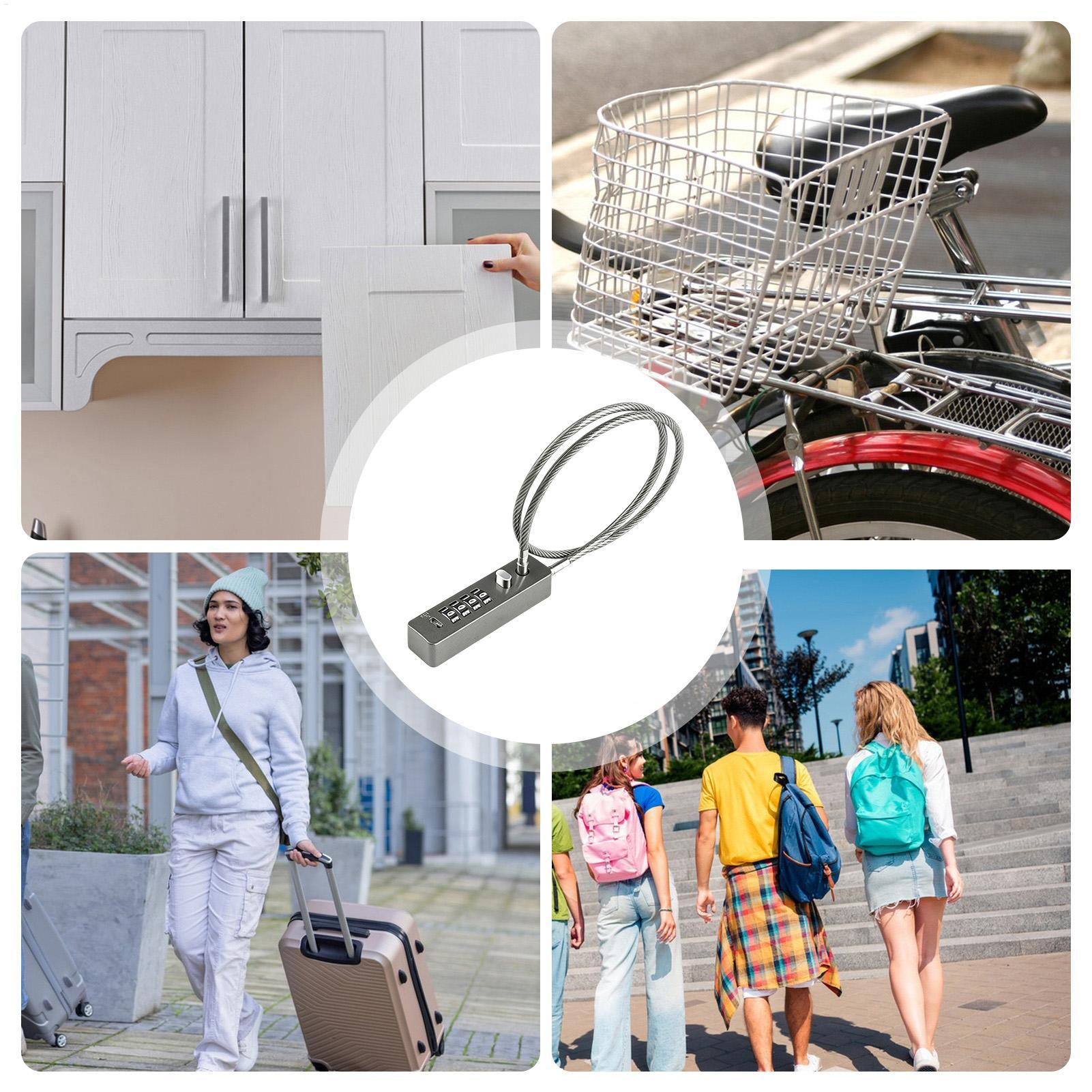 Combinatiefietsslot Resetbaar  - Urban Outdoor Camping recensie en prijs