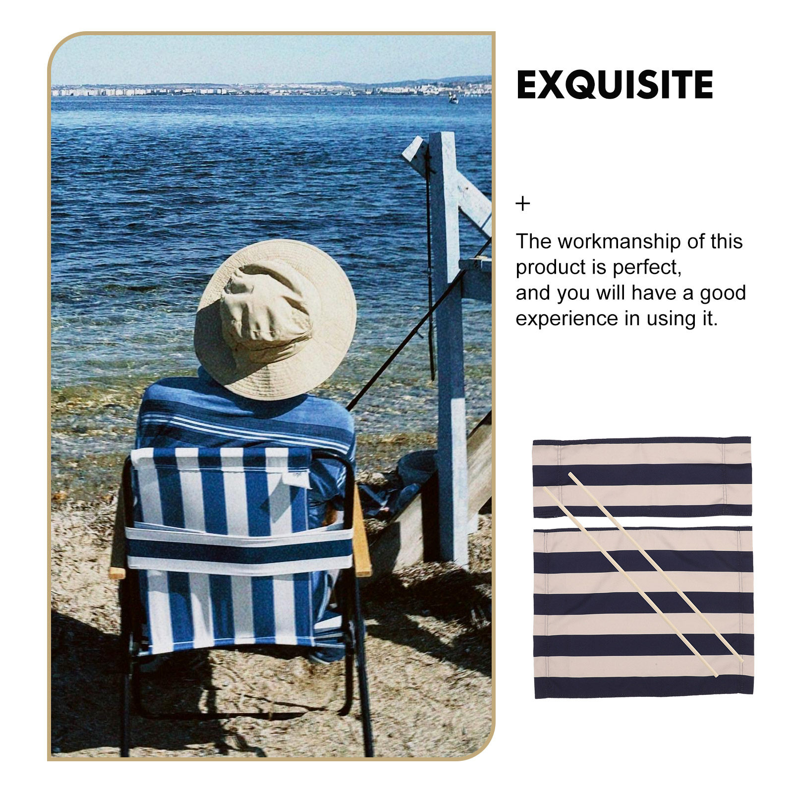 1Set Vervangende Ademende Canv - Outdoor Camping Folding Chair recensie en prijs