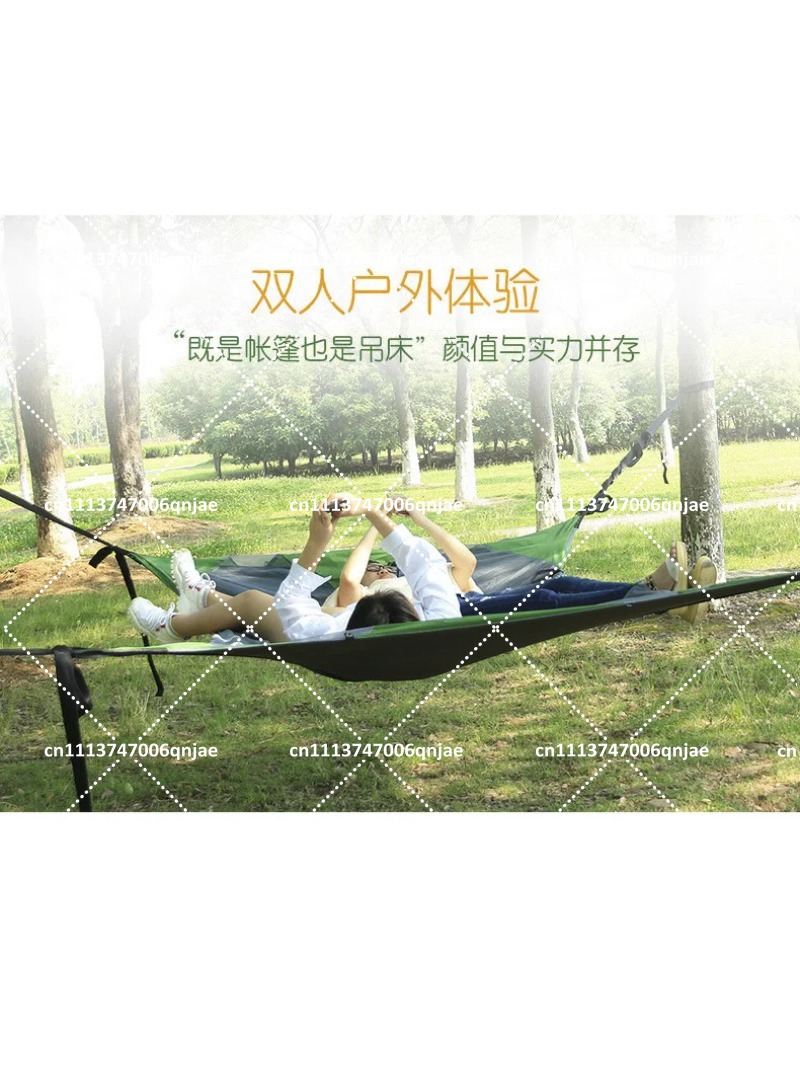 Groene draagbare campingboomne - Outdoor Camping Mosquito Net recensie en prijs