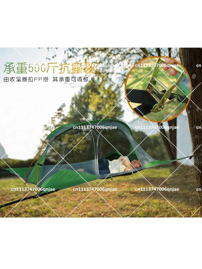 Groene draagbare campingboomne - Outdoor Camping Mosquito Net recensie en prijs