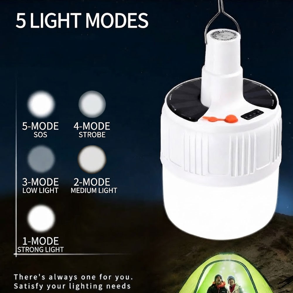 Zonne-energie USB LED buitenla - Outdoor Camping Ideas recensie en prijs