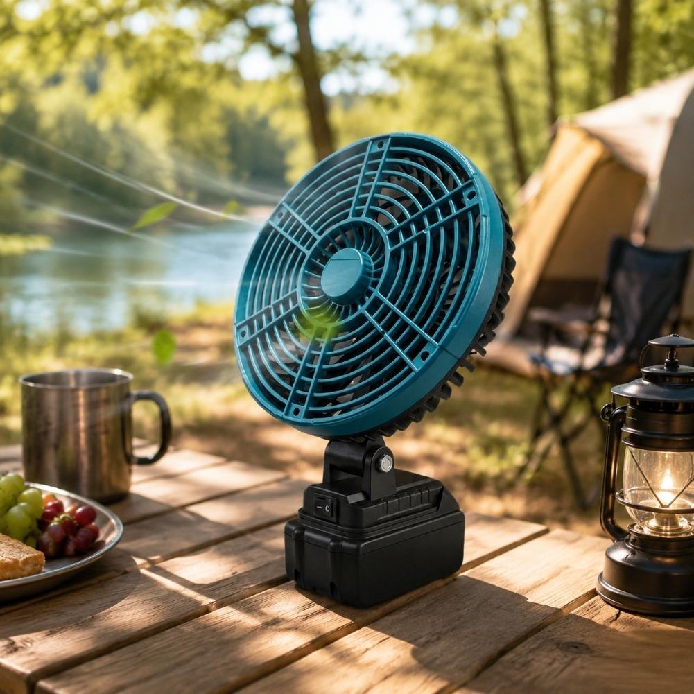 DC-ventilator met USB-oplader, - Outdoor Camping Fan recensie en prijs