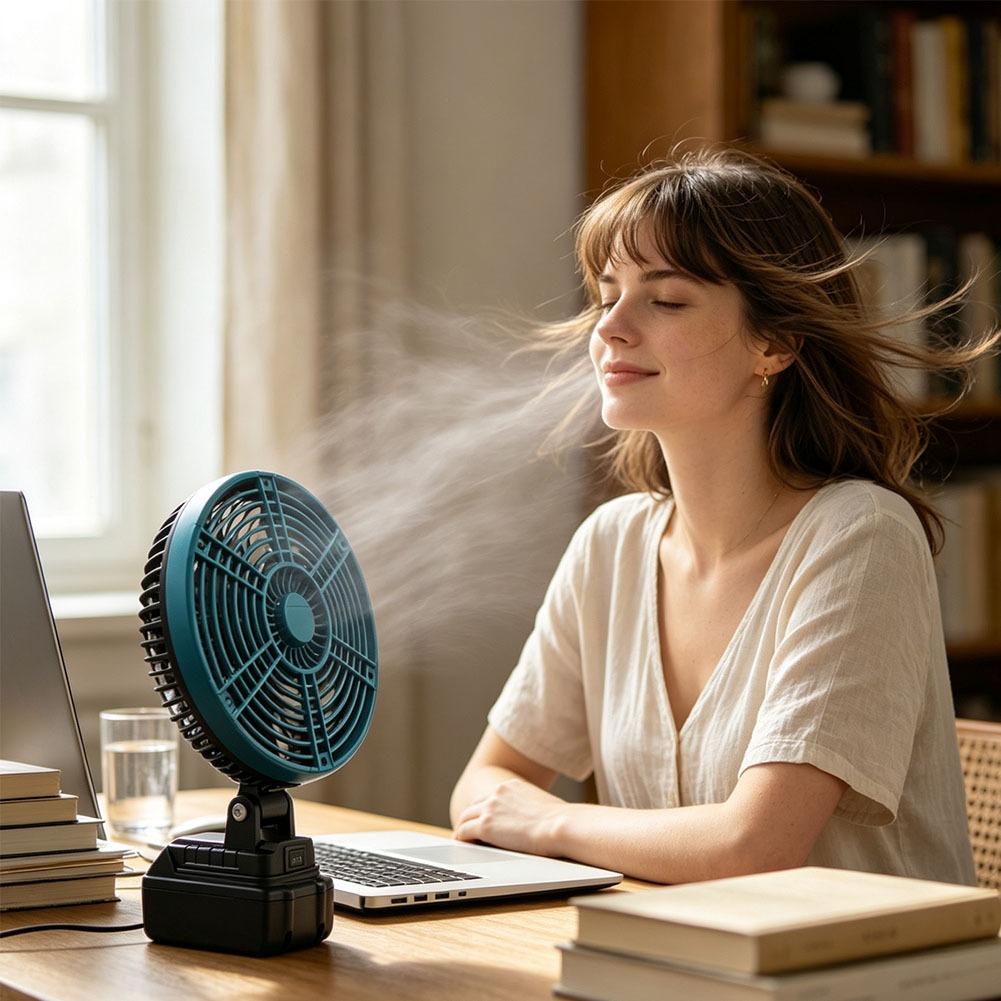 DC-ventilator met USB-oplader, - Outdoor Camping Fan recensie en prijs