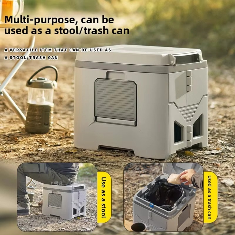 Vouwbaar campingtoilet voor vo - Outdoor Camping Toilet recensie en prijs